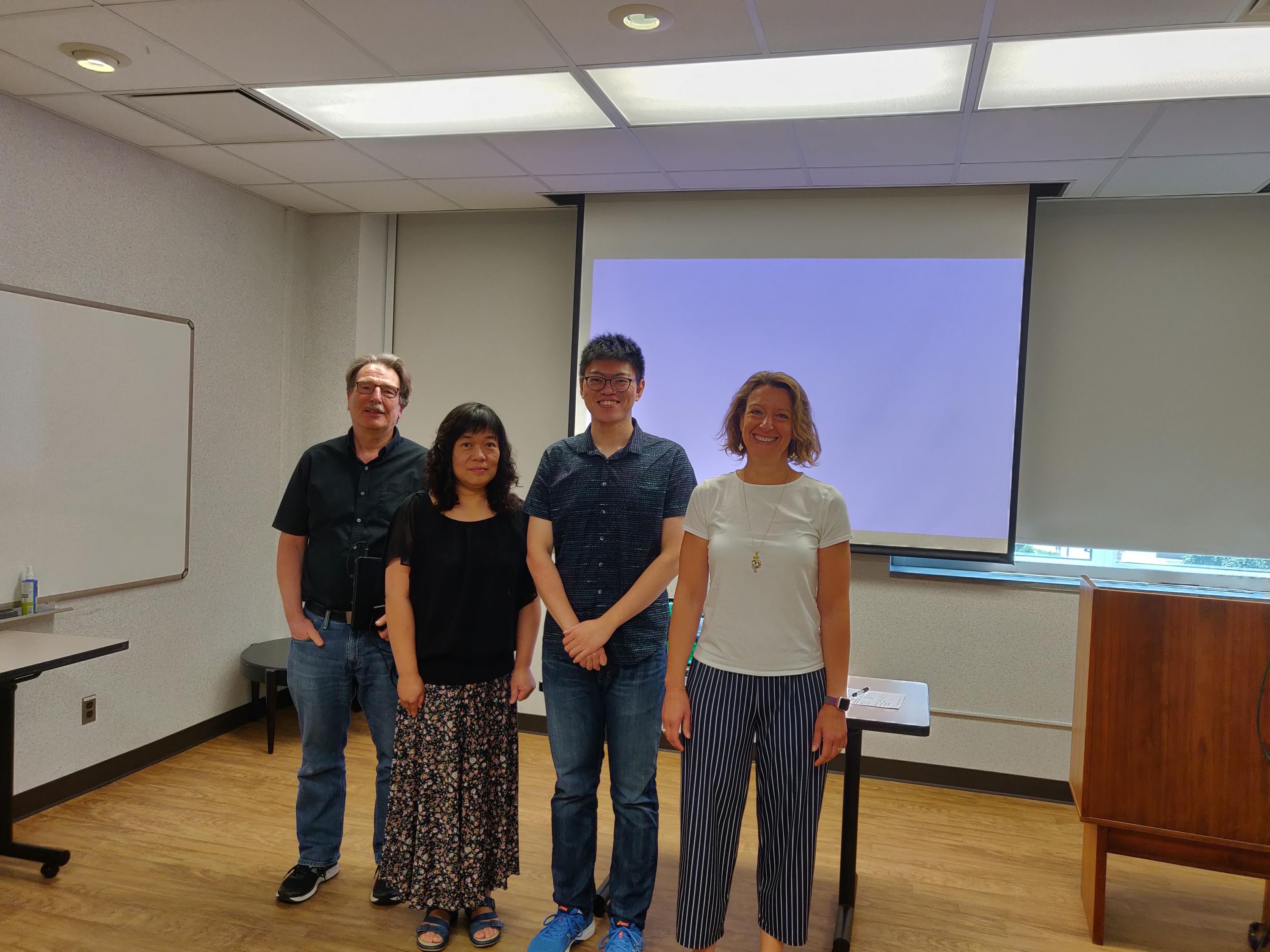 Dr. Cao's Ph.D. defense 